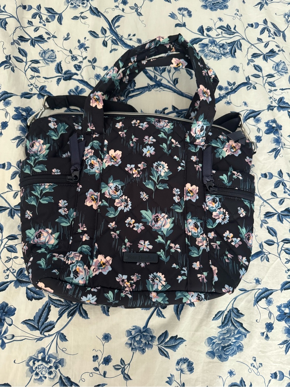 Vera Bradley multi strap small performance twill crossbody tote